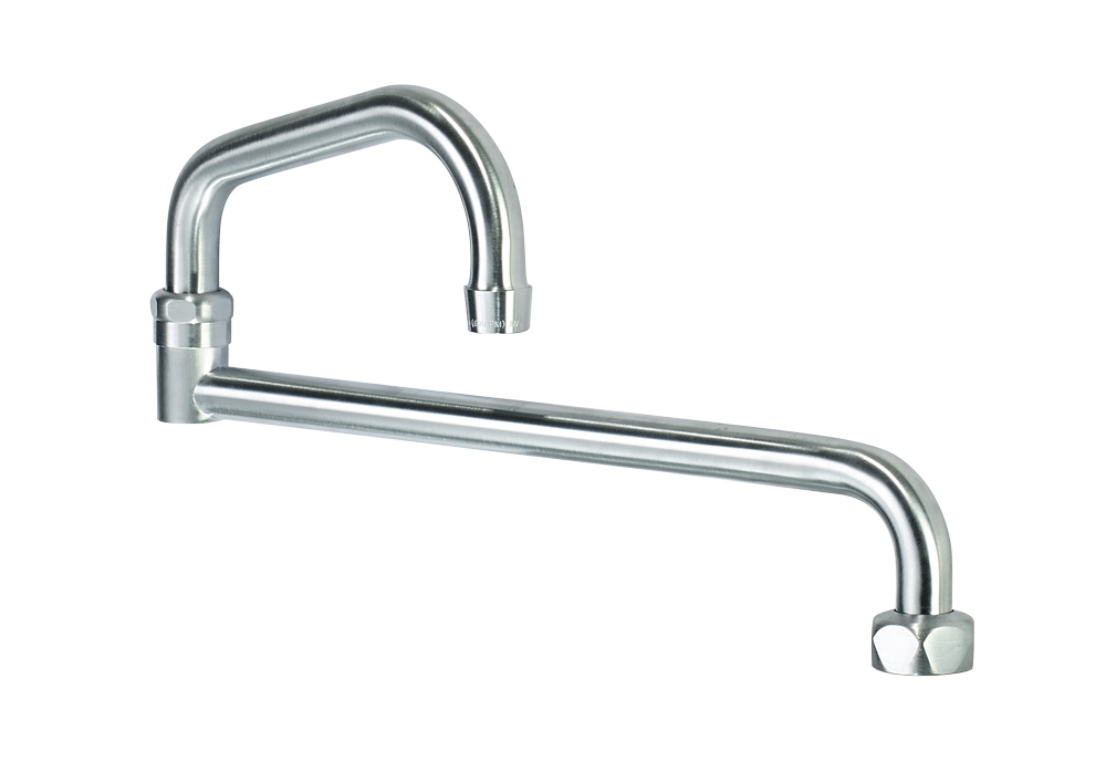 Krowne DX-426 18" Replacement Jointed Spout, Chrome Plated