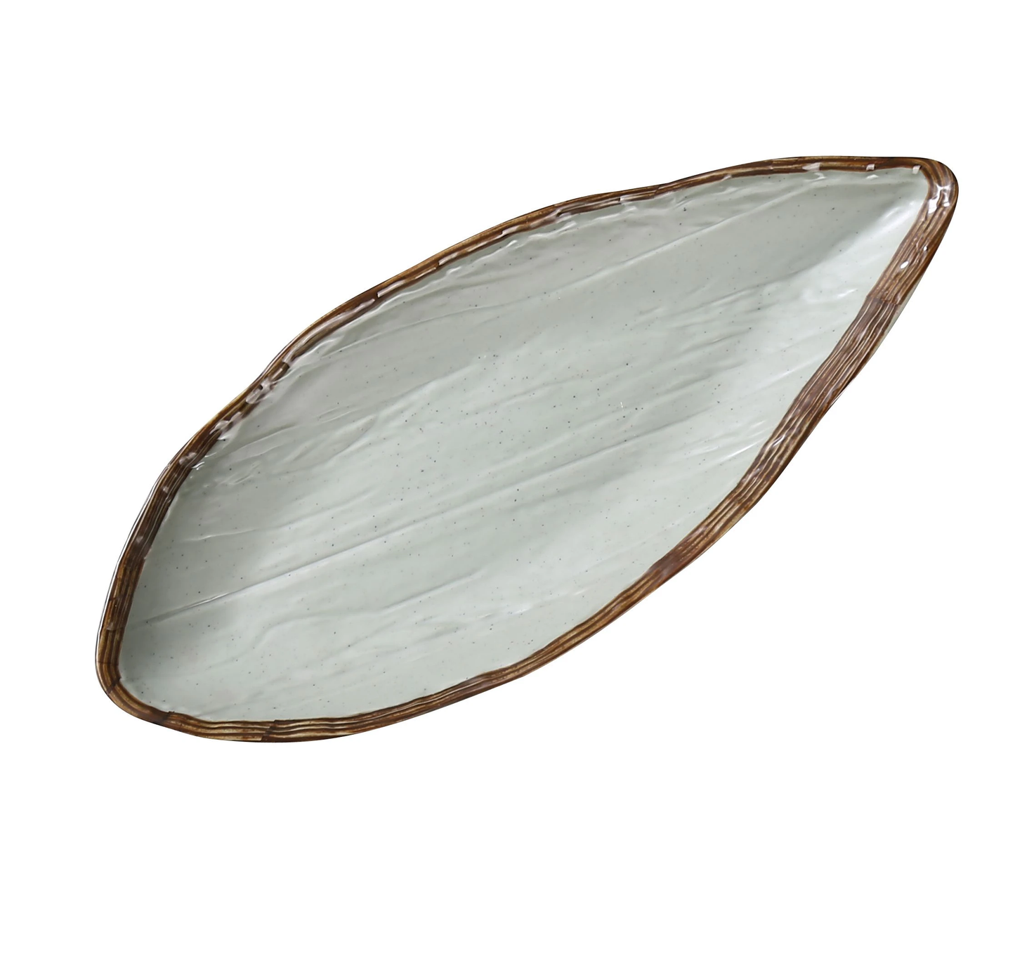 Yanco YO-2112 Yoto Display Plate 12"L X 5-1/8"W X 1-1/2"H Oval