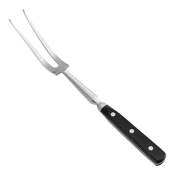 Forged Pot / Carving Fork 14" High Carbon Stainless Steel with POM Handle