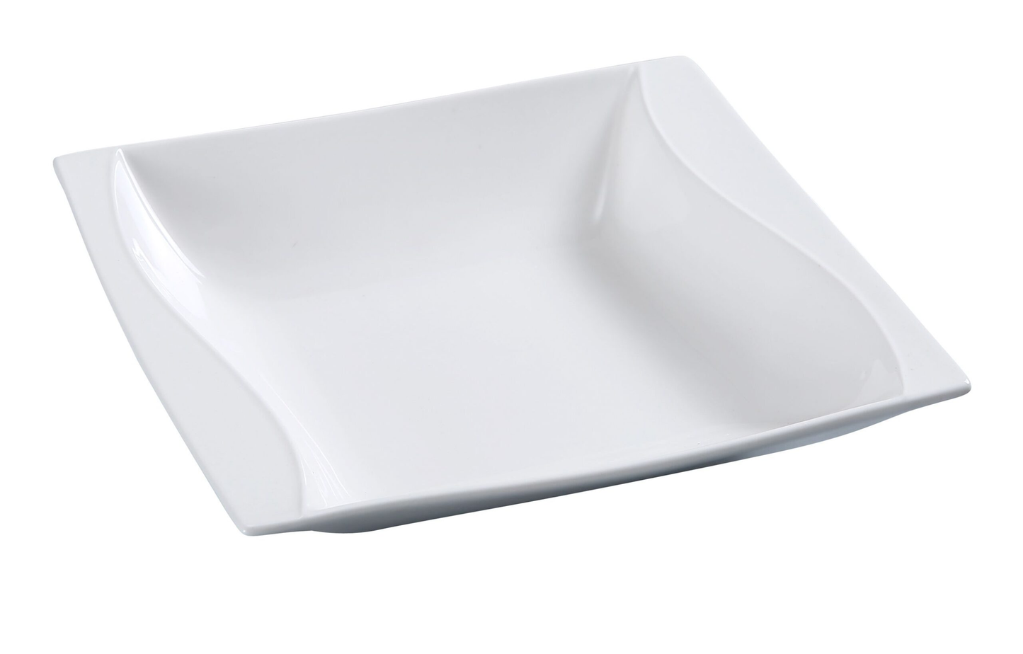 Yanco SW-304 Sea Wave Dessert Dish 2 Oz. 3-3/4"L X 3-3/4"W