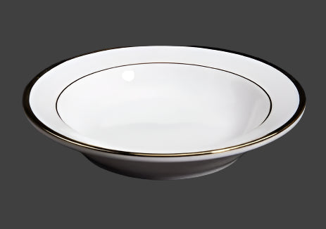CAC GRY-3 9" Dia. 10 Oz. Golden Royal Soup Plate - 24/Case