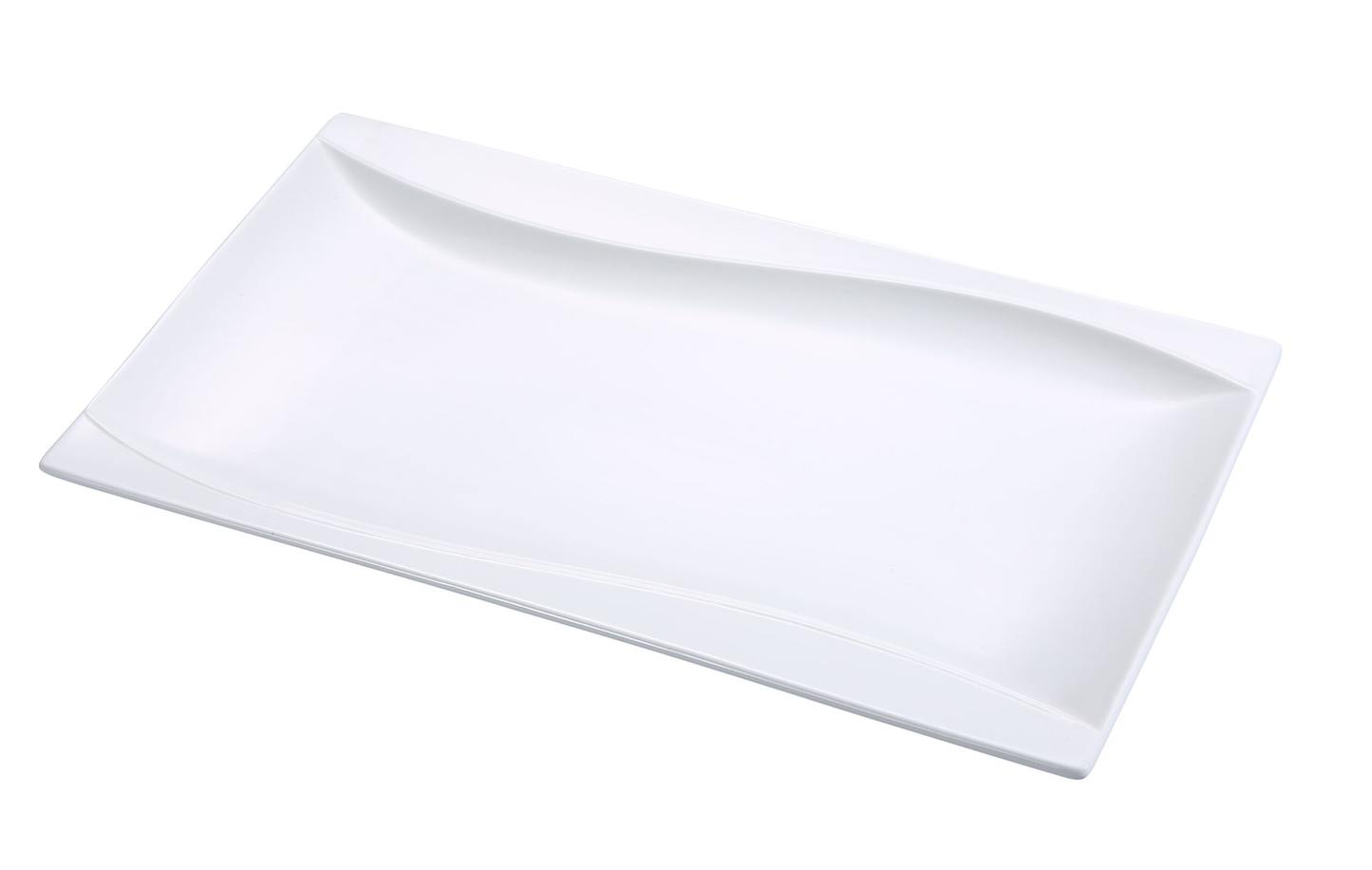 Yanco SW-216 Sea Wave Plate 15-3/4"L X 9-1/4"W Rectangular