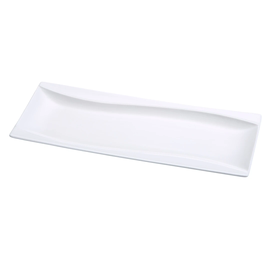 Yanco SW-212 Sea Wave Plate 12"L X 4-5/8"W Rectangular