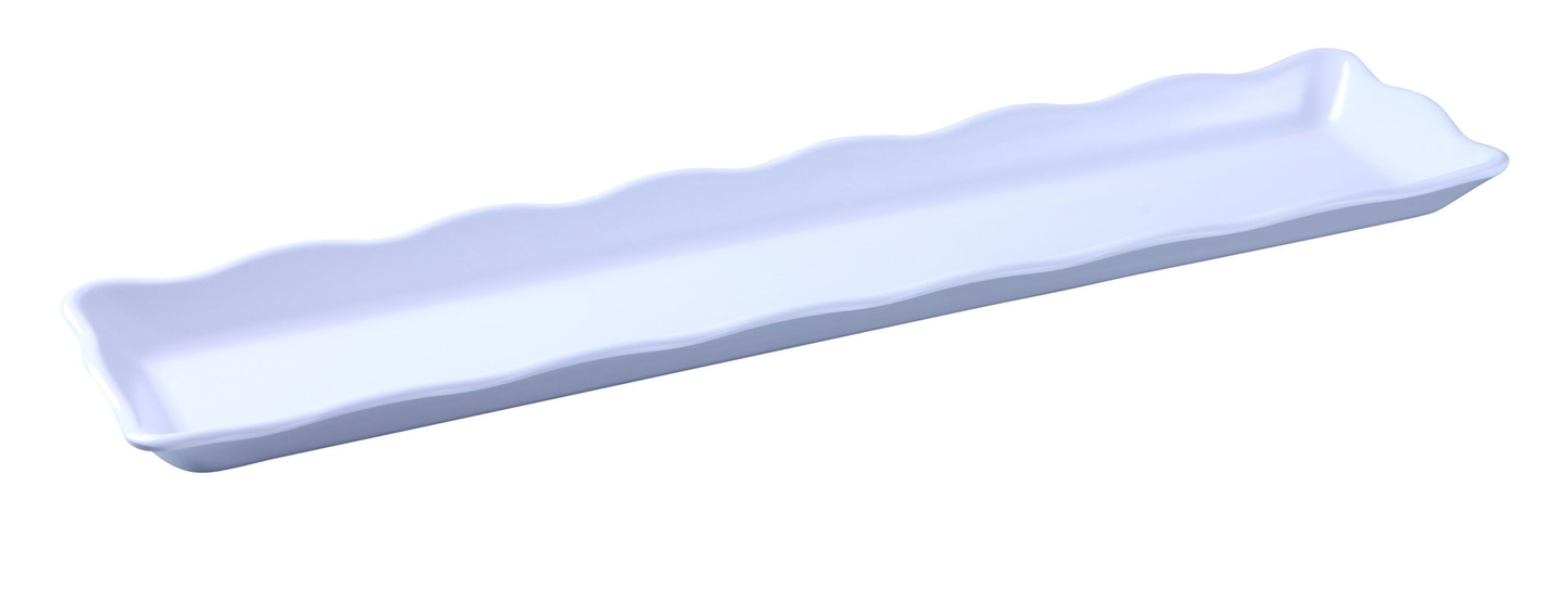 Yanco DC-6021W Serving Tray 21" X 5-1/4" X 1" Rectangular