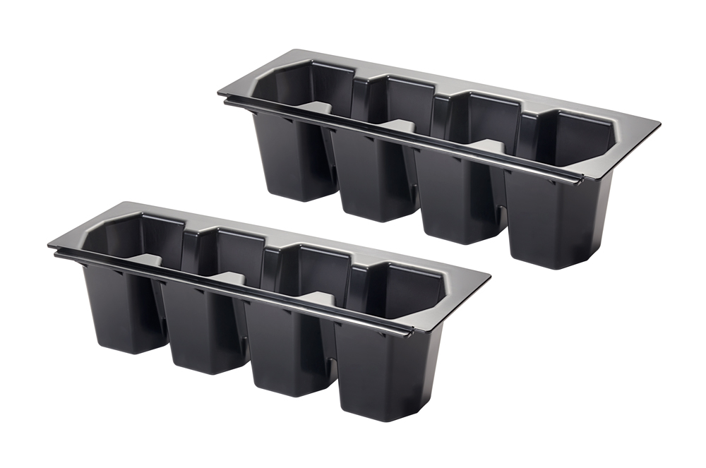 Krowne KR-410 4 Bottle Well for KR24 Ice Bins, Plastic