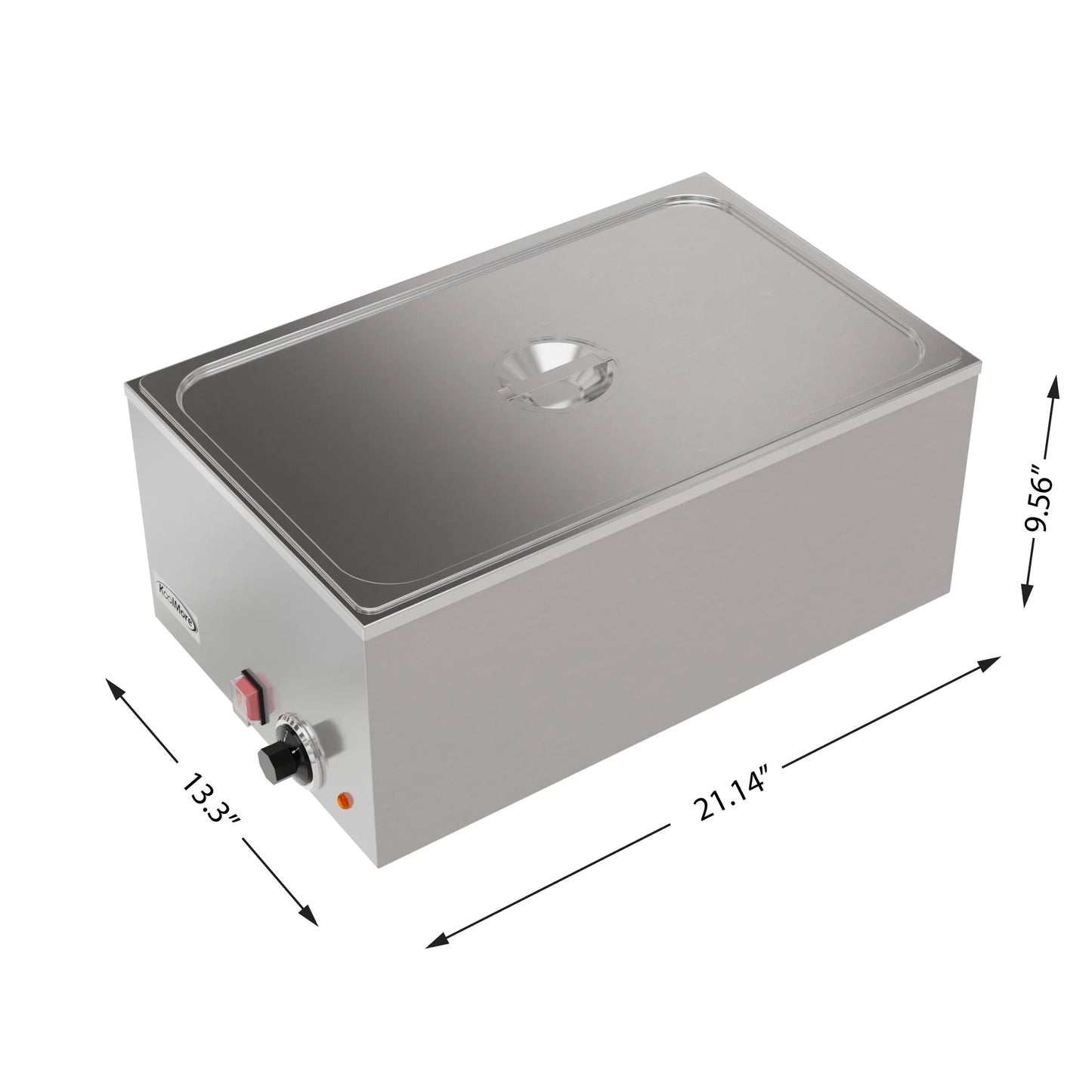 Koolmore CFW-1 Buffet Countertop Food Warmer 21 Qt. One-Section Electric