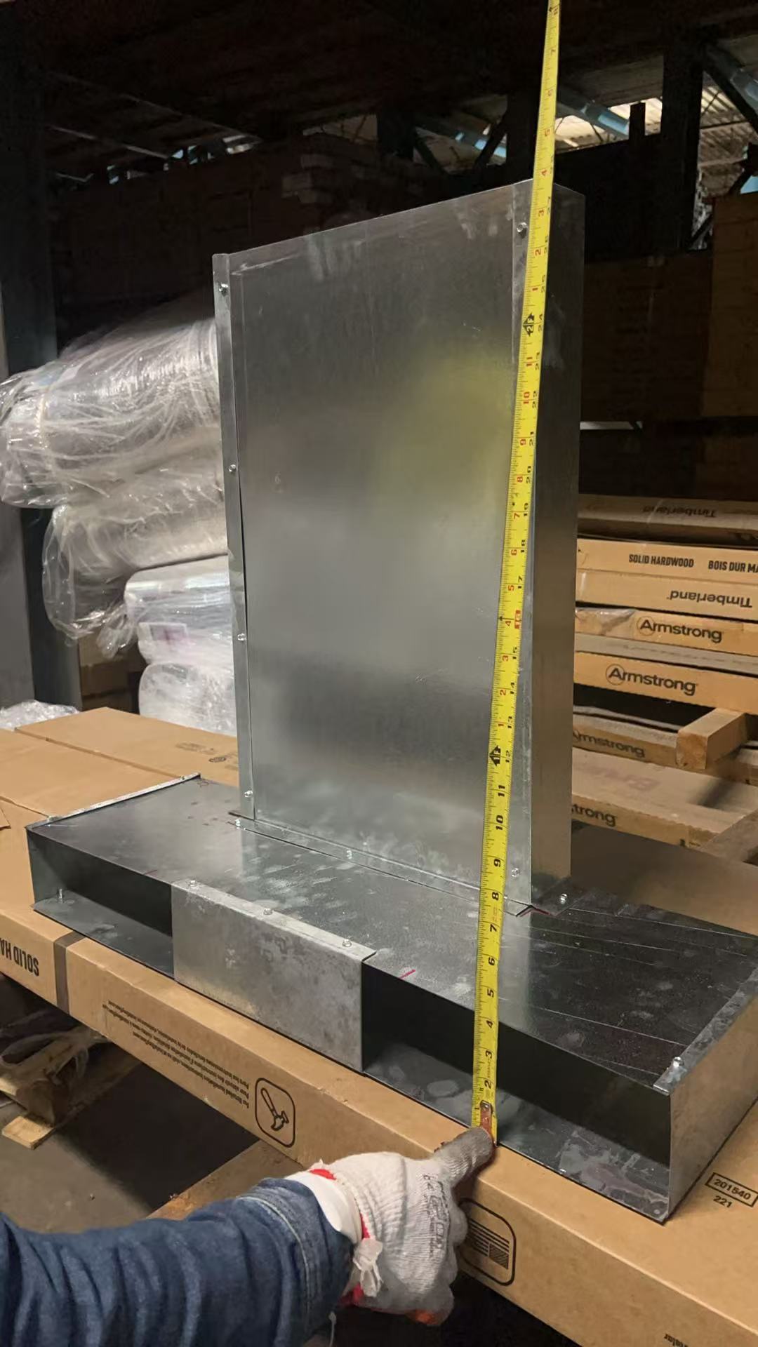 Metal Chimney for Wok Range