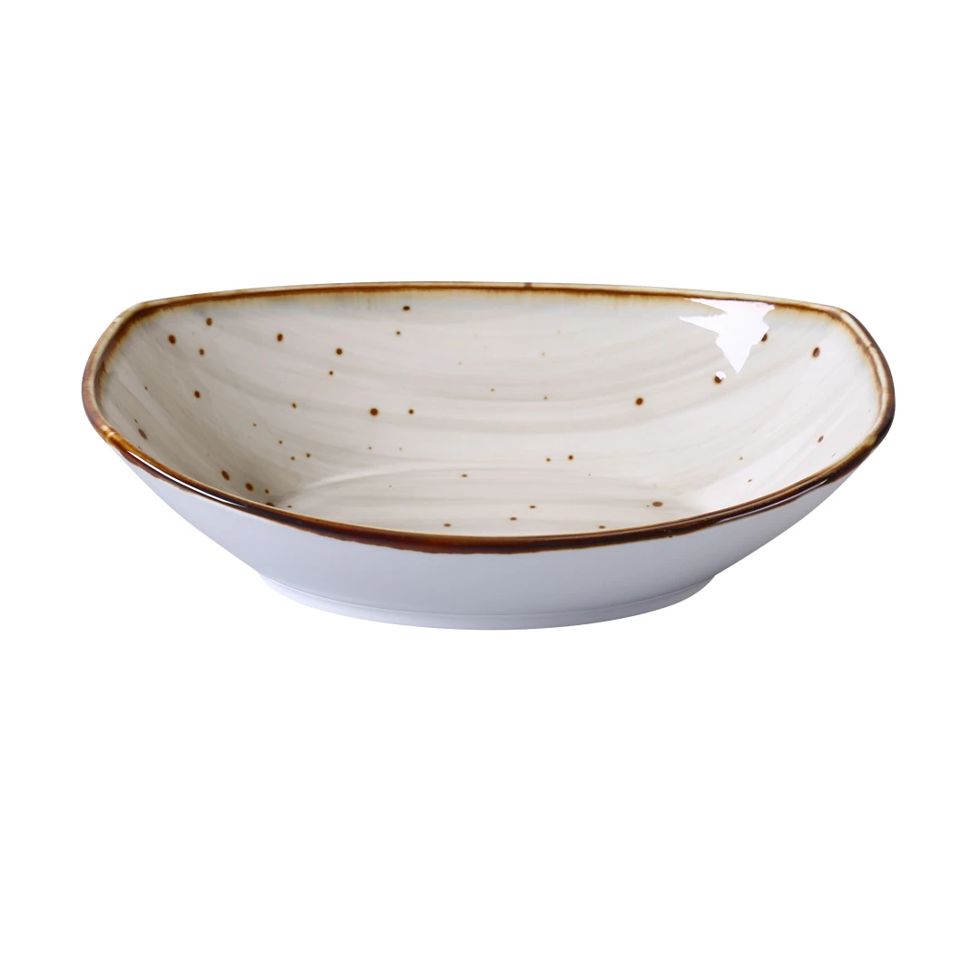 Yanco LY-409 Lyon Bowl 20 Oz. 9"L X 6-1/4"W X 2-3/8"H