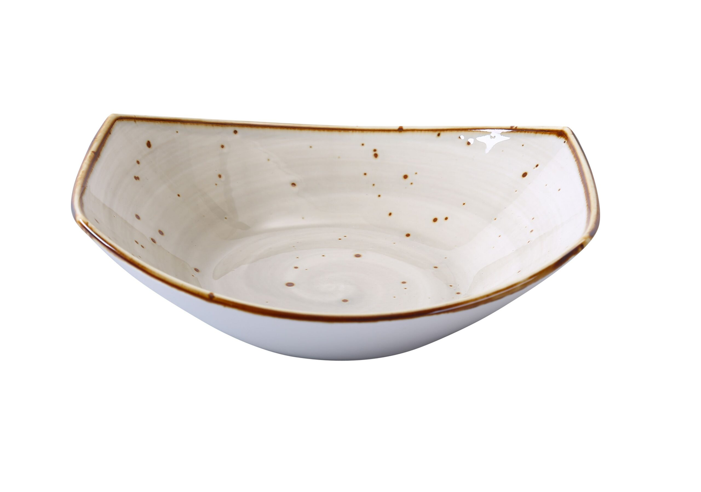 Yanco LY-307 Lyon Soup/Salad Plate 15 Oz. 7"L X 6-1/2"W X 2-1/4"H
