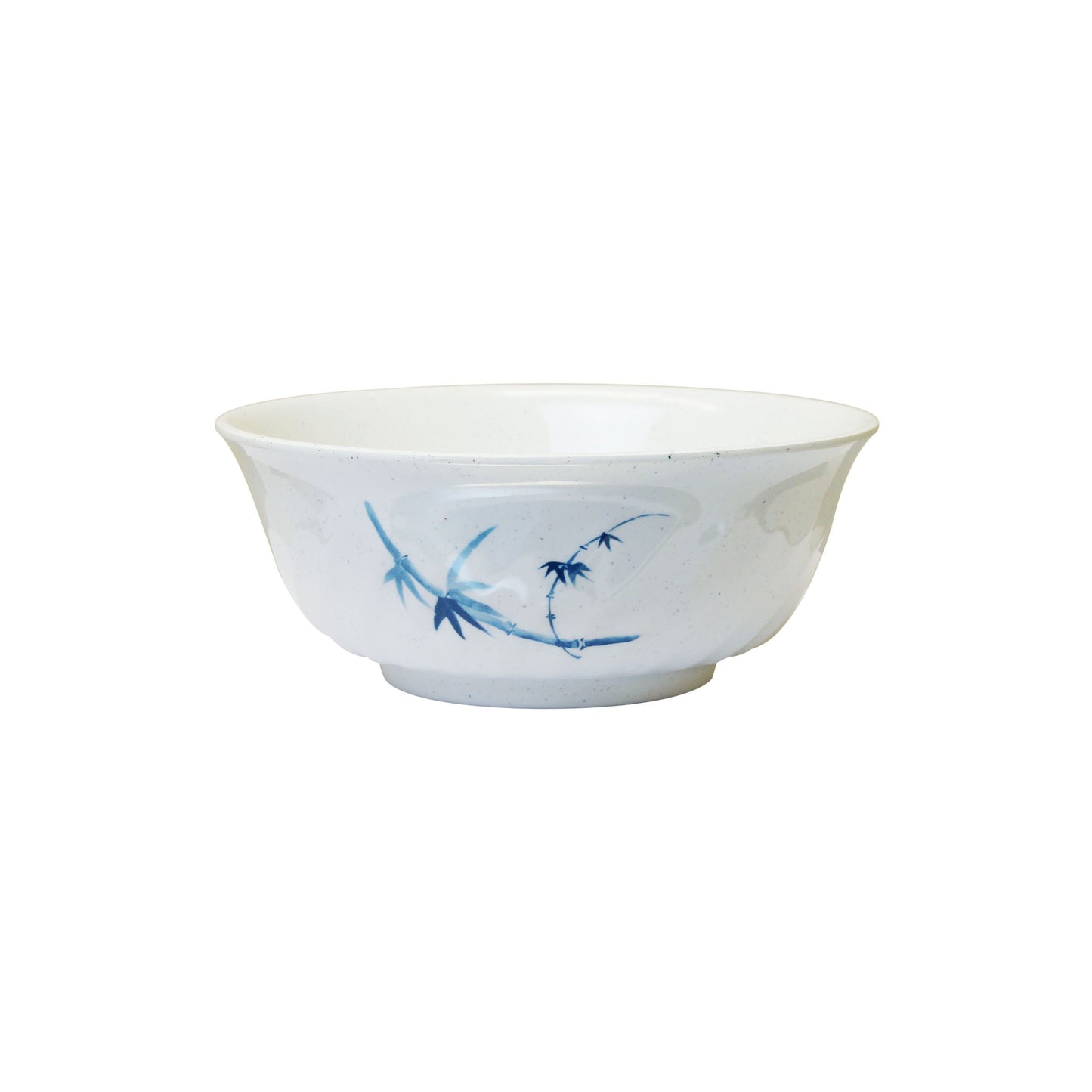 Thunder Group 5306BB Blue Bamboo 21 oz. Round Melamine Swirl Bowl - 12/Case