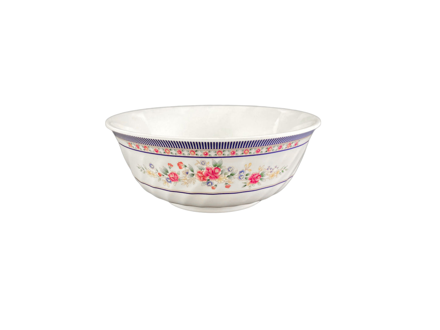 Thunder Group 5307AR 32 oz Round Swirl Melamine Bowl, Rose