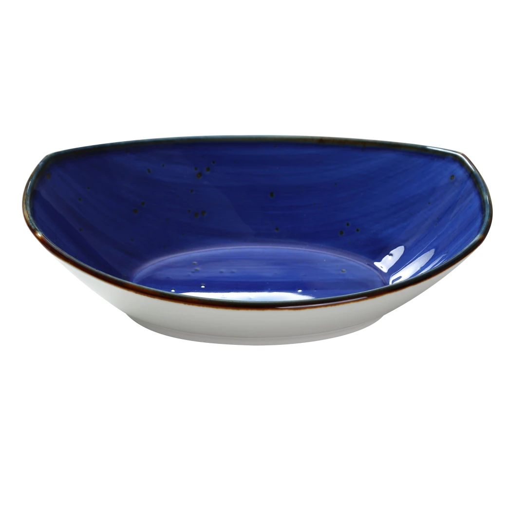 Yanco LY-409BU Lyon Bowl 20 Oz. 9"L X 6-1/4"W X 2-3/8"H