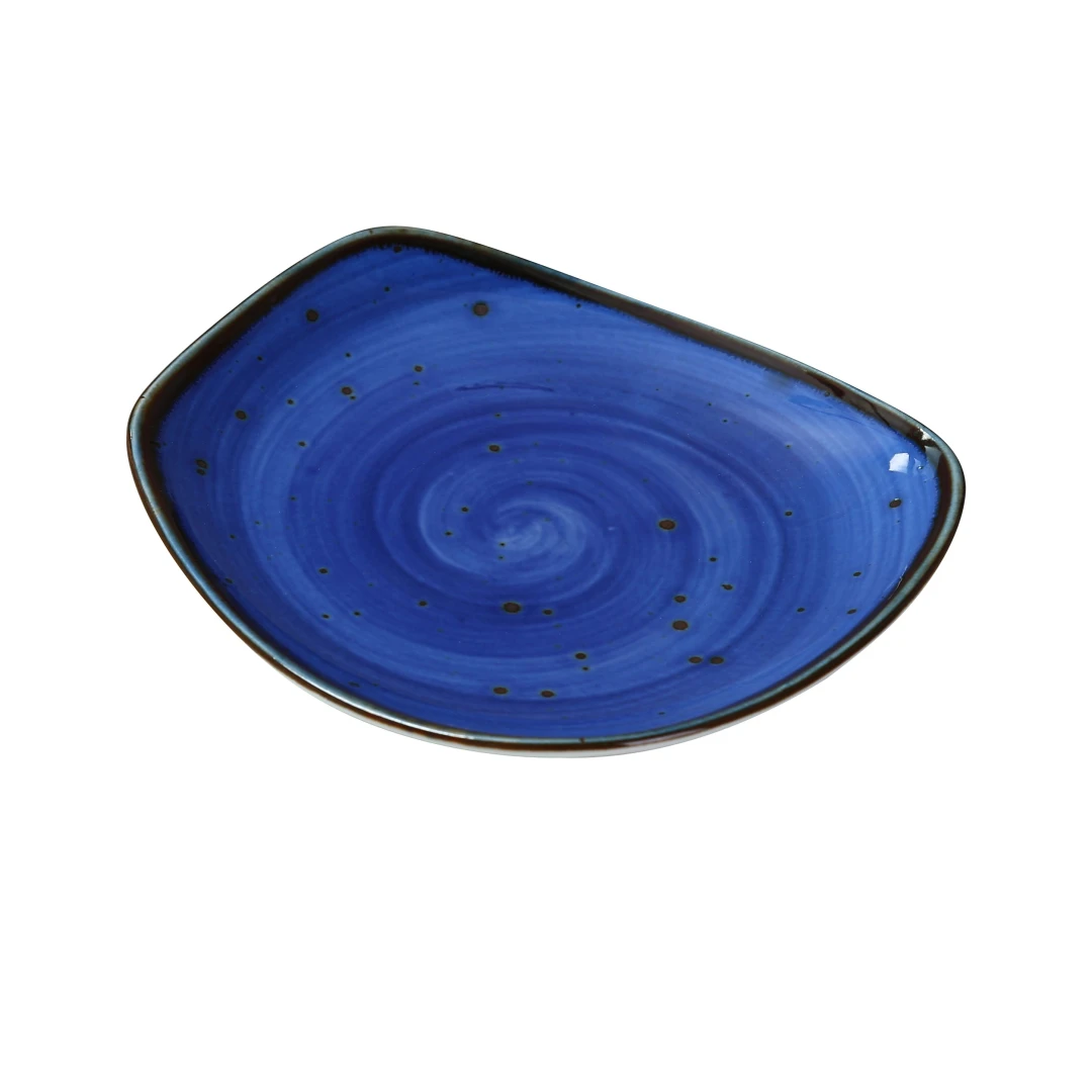 Yanco LY-107BU Lyon Plate 7-1/4"L X 1-1/8"H Free Form