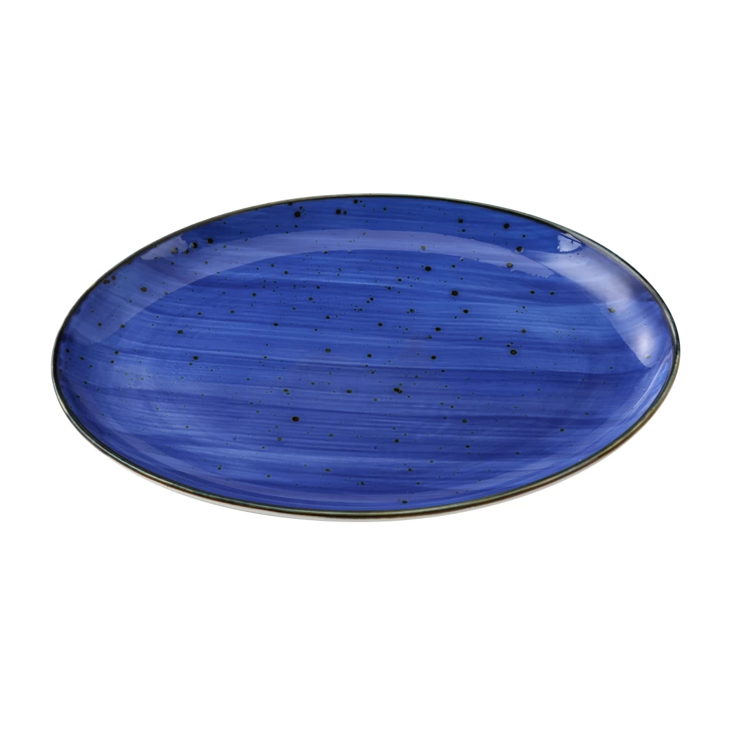 Yanco LY-2110BU Lyon Platter 10"L X 7"W X 1"H Oval