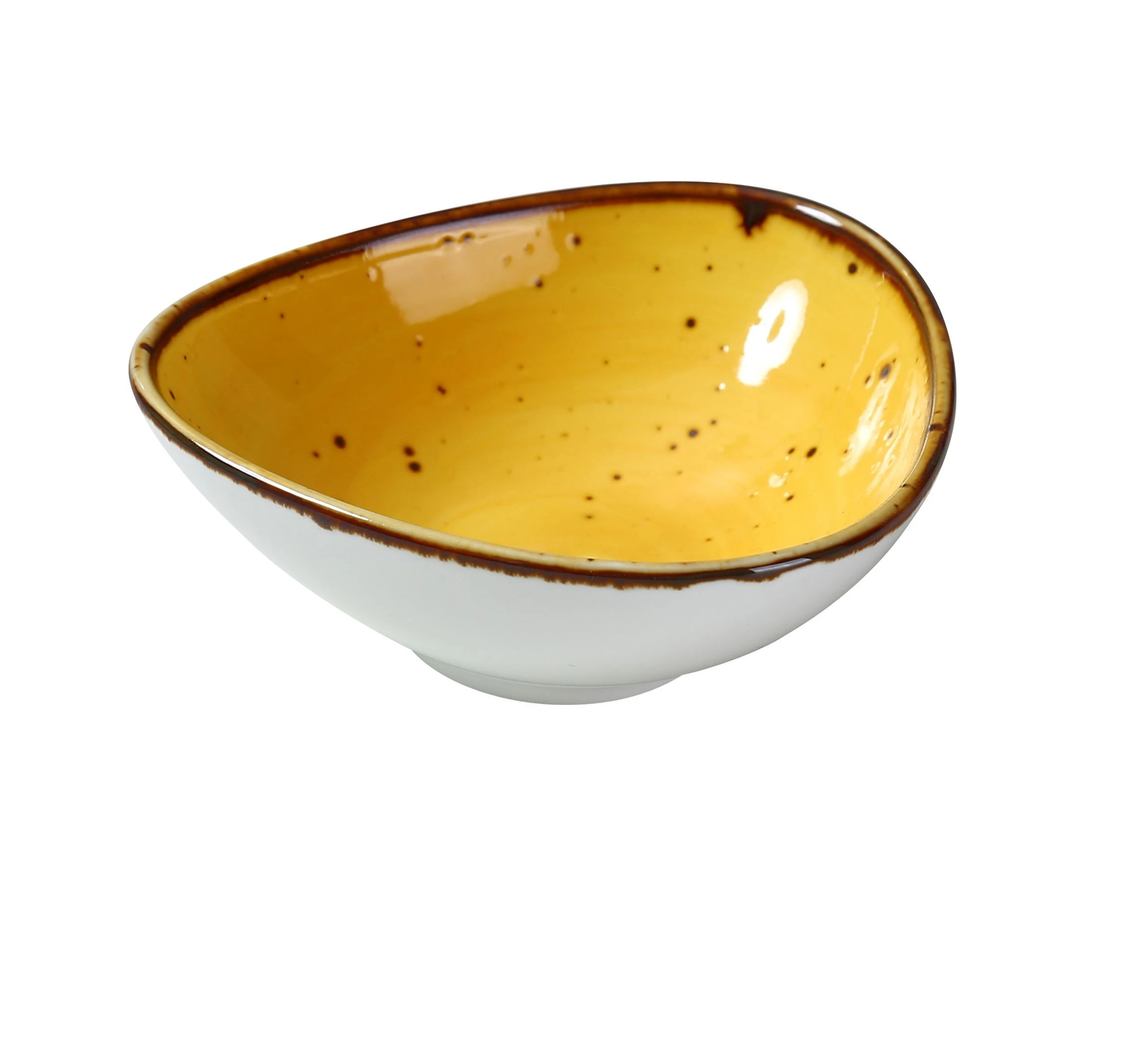 Yanco LY-404YL Lyon Sauce Bowl 5 Oz. 4-3/4"L X 4-3/8"W X 1-5/8"H