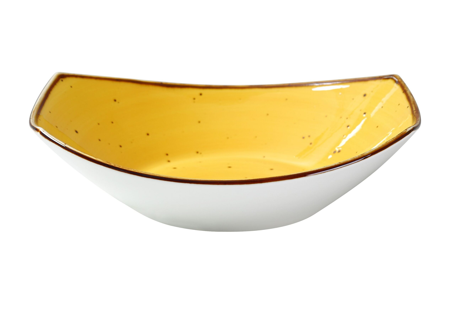 Yanco LY-409YL Lyon Bowl 20 Oz. 9"L X 6-1/4"W X 2-3/8"H