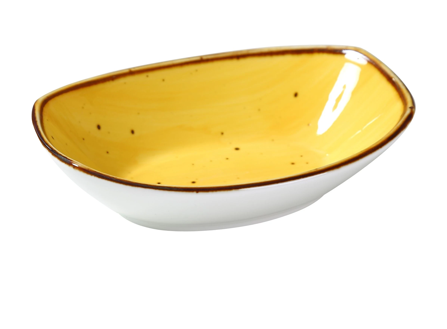 Yanco LY-405YL Lyon Bowl 5 Oz. 5-1/2"L X 3-3/4"W X 1-3/8"H