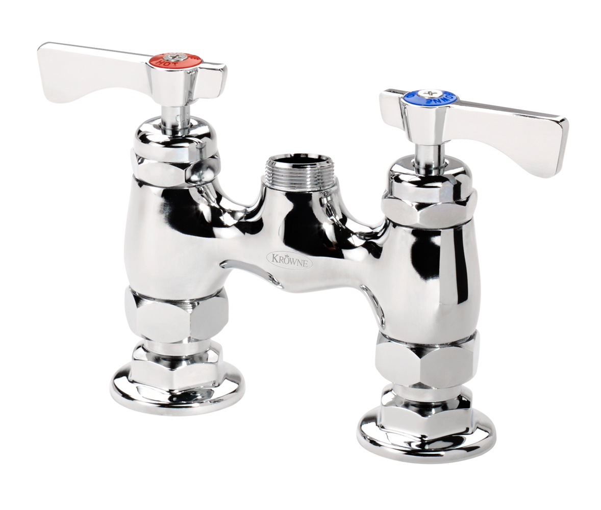 Krowne 15-4XXL Low Lead Raised Deck Mounted Faucet w/ 4" Center