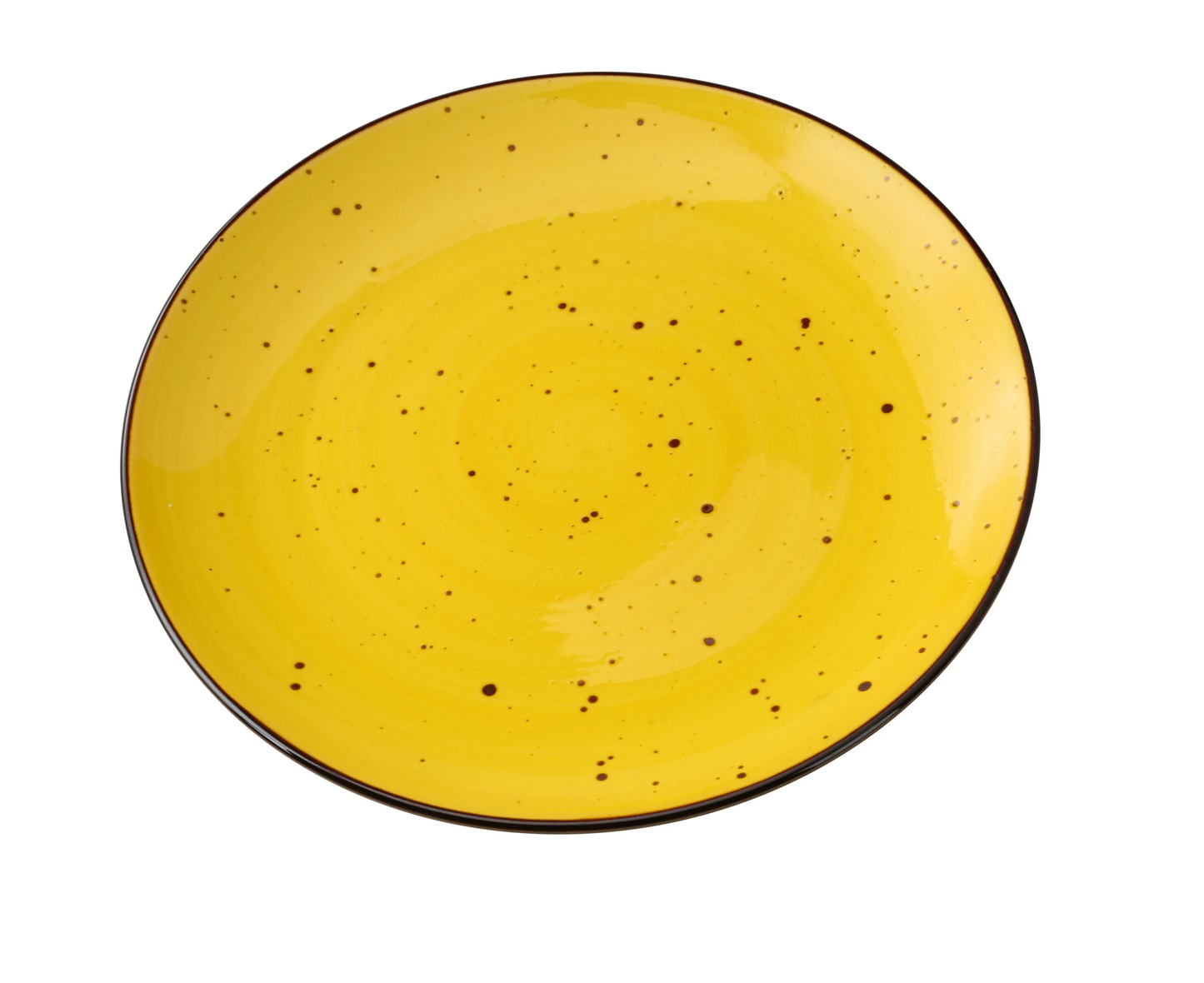 Yanco LY-1107YL Lyon Plate 7-1/4" Dia. X 3/4"H Round