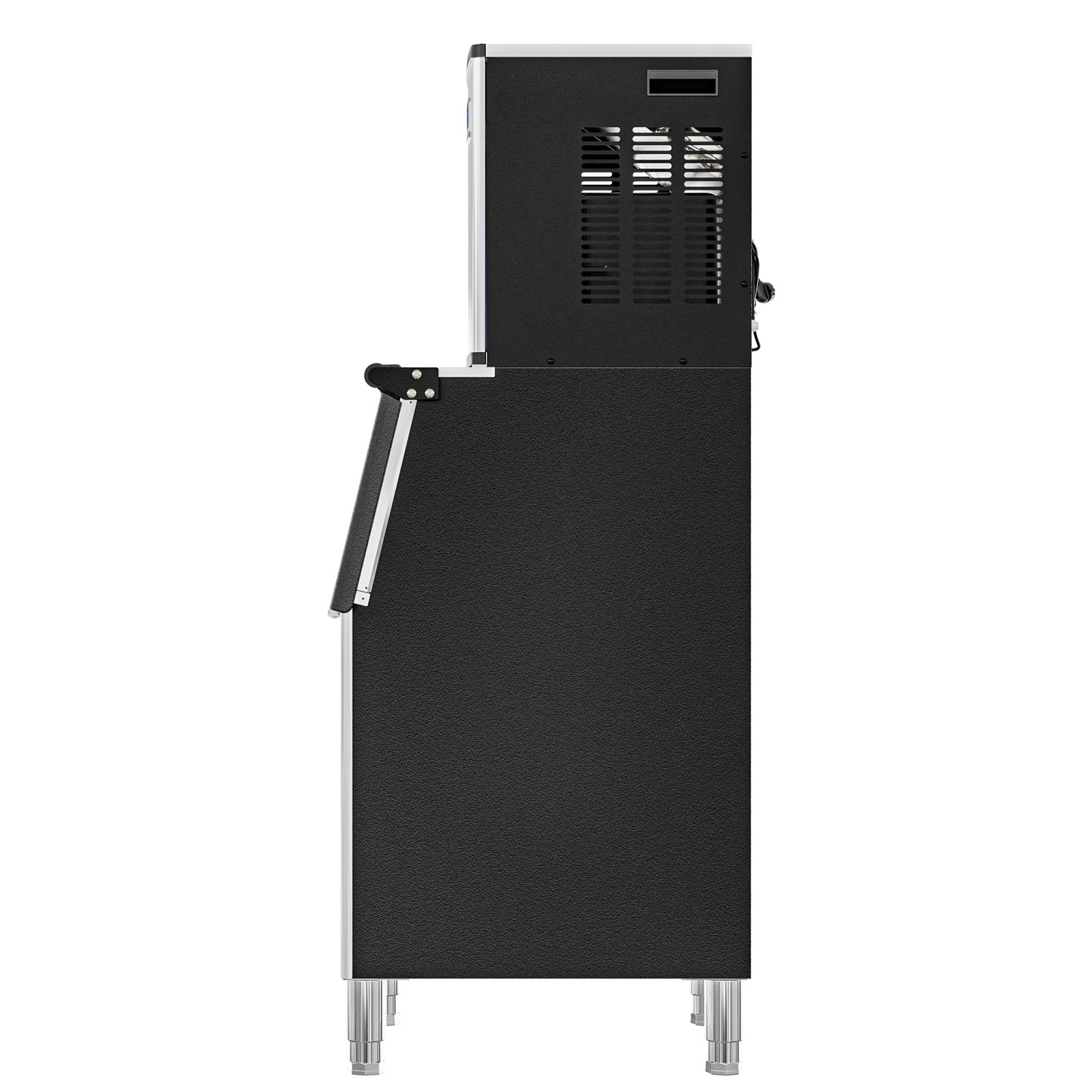 KoolMore KM-CIM-400 25 In. Stainless-Steel Commercial Air Cooled Modular Ice Maker With Full Cube Production 400lbs/24h