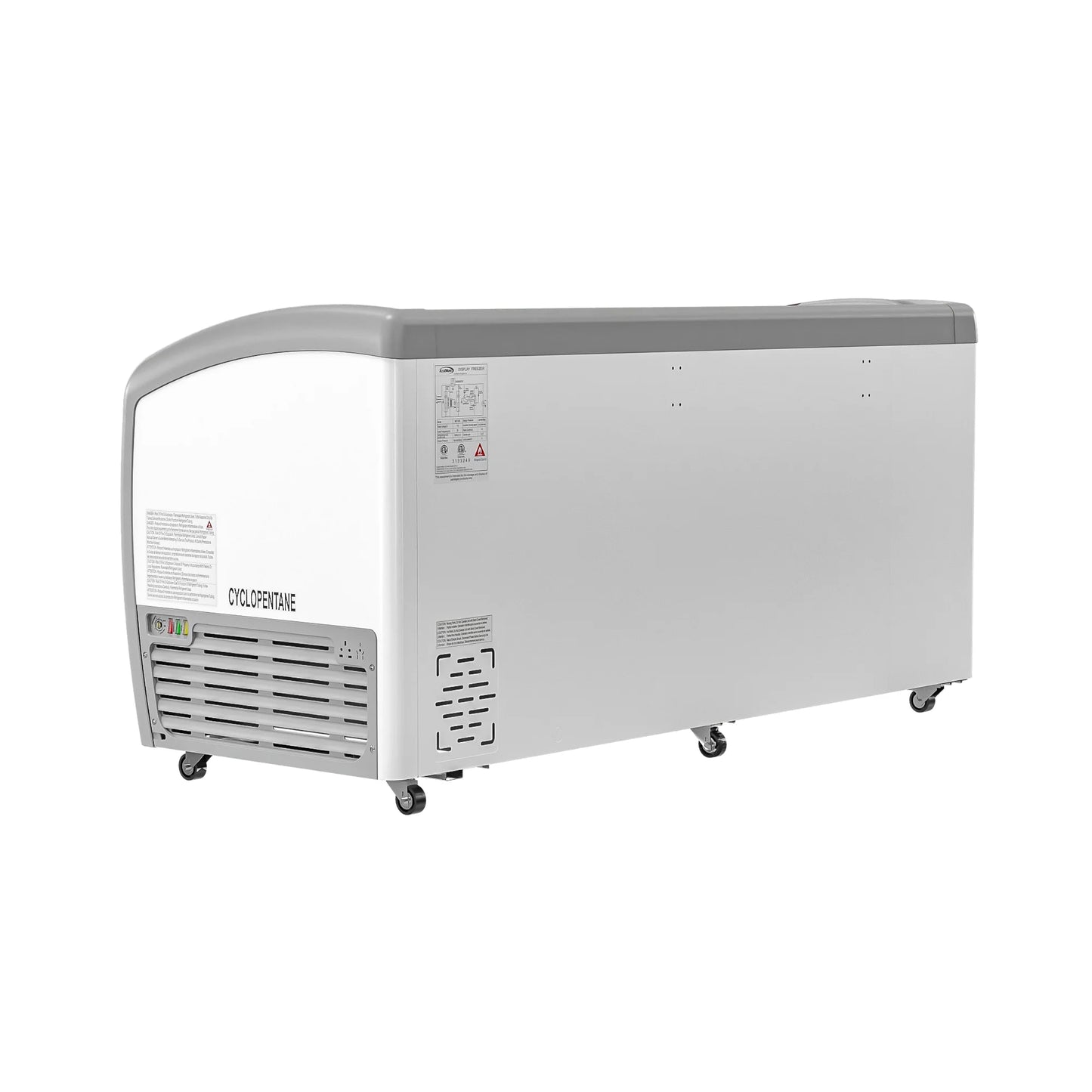 Koolmore MCF-20C 40 In. Commercial Display Ice Cream Freezer - 20 Cu Ft.