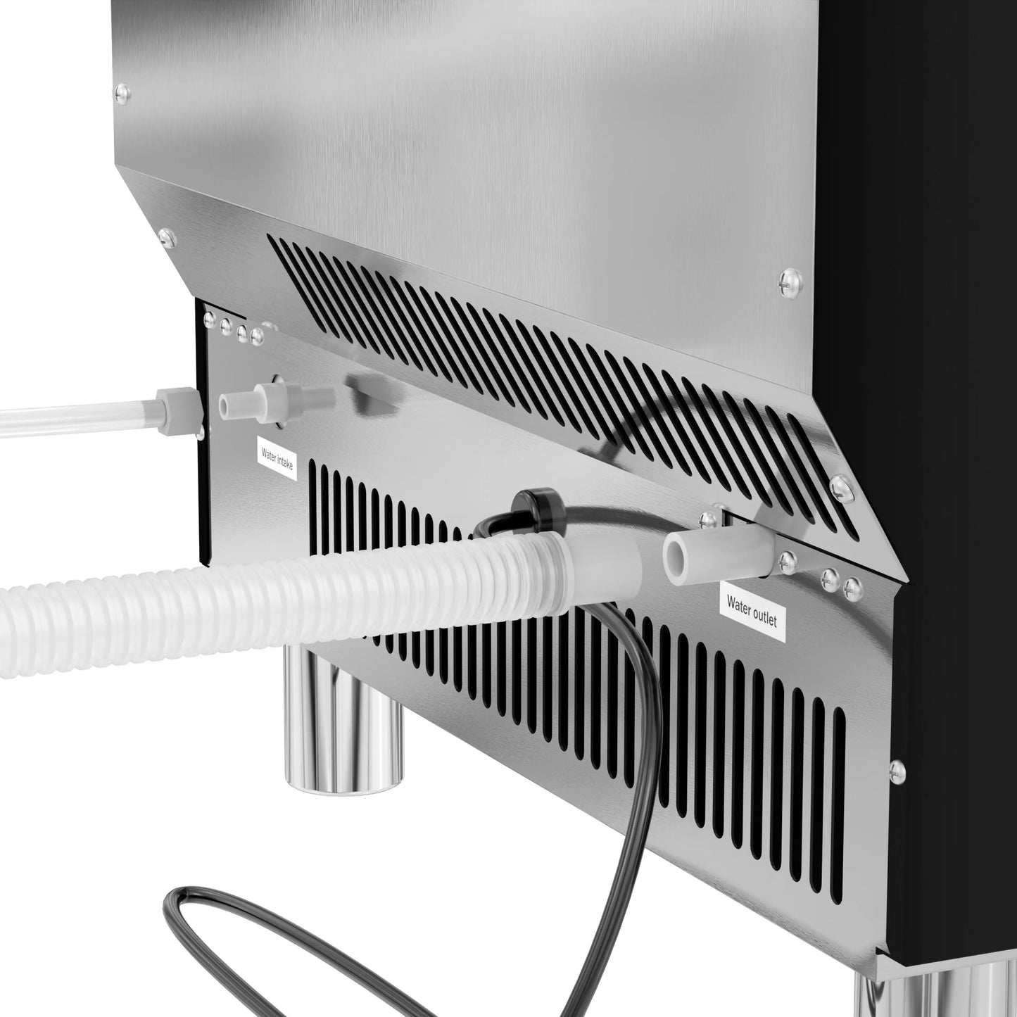 Koolmore CIM198 Commercial 22"W Ice Maker Air Cooled Undercounter 198 Lbs/24h.