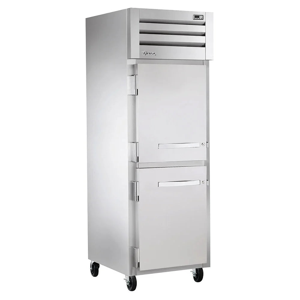 True STR1R-2HS-HC LH 28" One Section Reach In Refrigerator, (2) Left Hinge Solid Doors, 115v