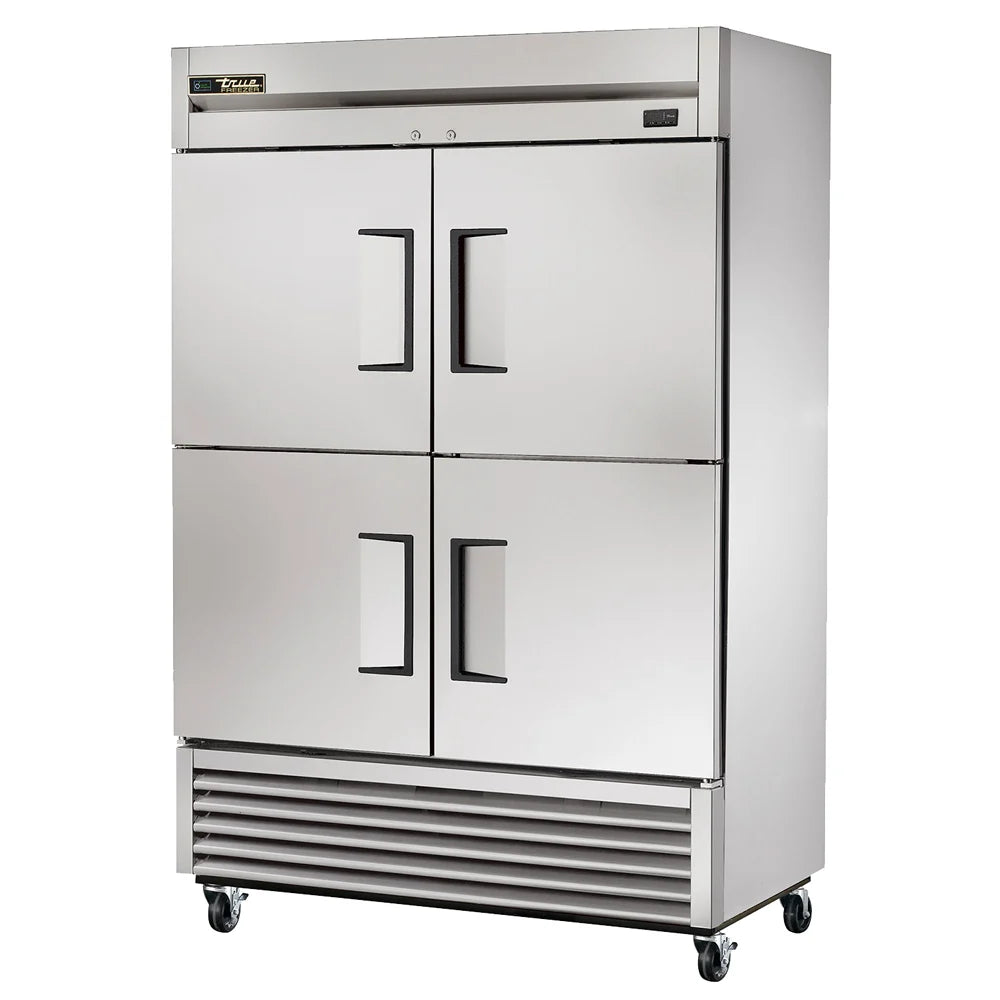 True T-49F-4-HC 54 1/8" T Series Two Section Reach In Freezer, (4) Left/Right Hinge Solid Doors, 115v