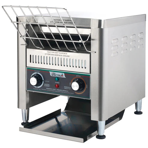 Winco ECT-300 Conveyor Toaster - 300 Slices/hr w/ 2 1/2" Product Opening, 120v