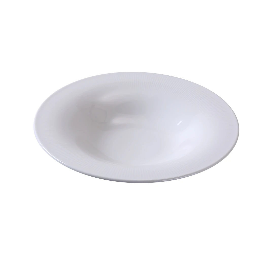 Yanco SI-309 Siena Soup/Salad Plate 8 Oz. 9" Dia. X 1/12"H