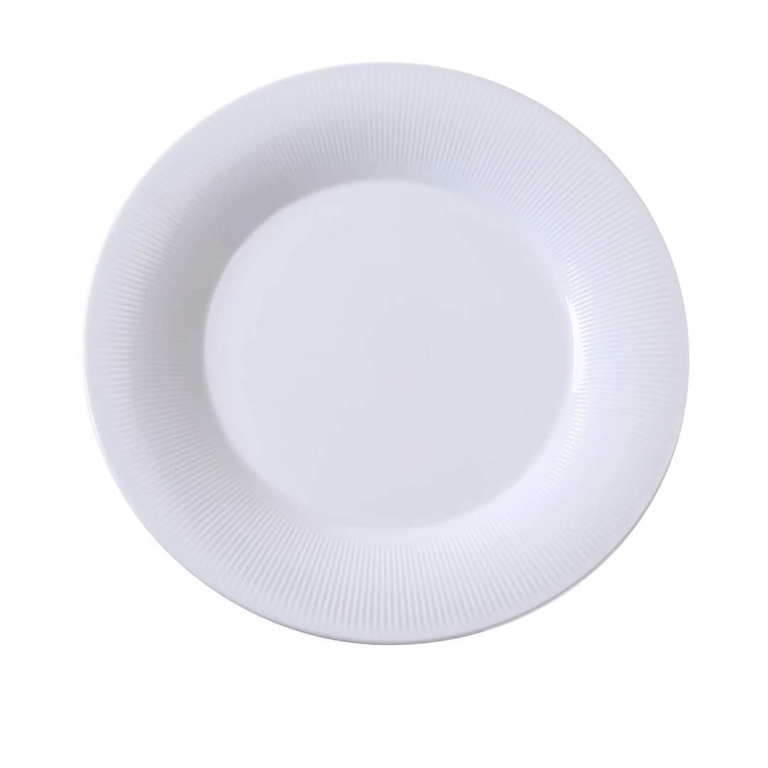 Yanco SI-110 Siena Plate 10-1/2" Dia. X 1"H Round