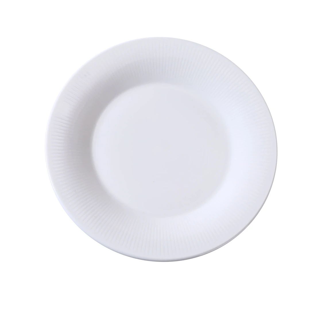 Yanco SI-107 Siena Plate 7" Dia. X 3/4"H Round