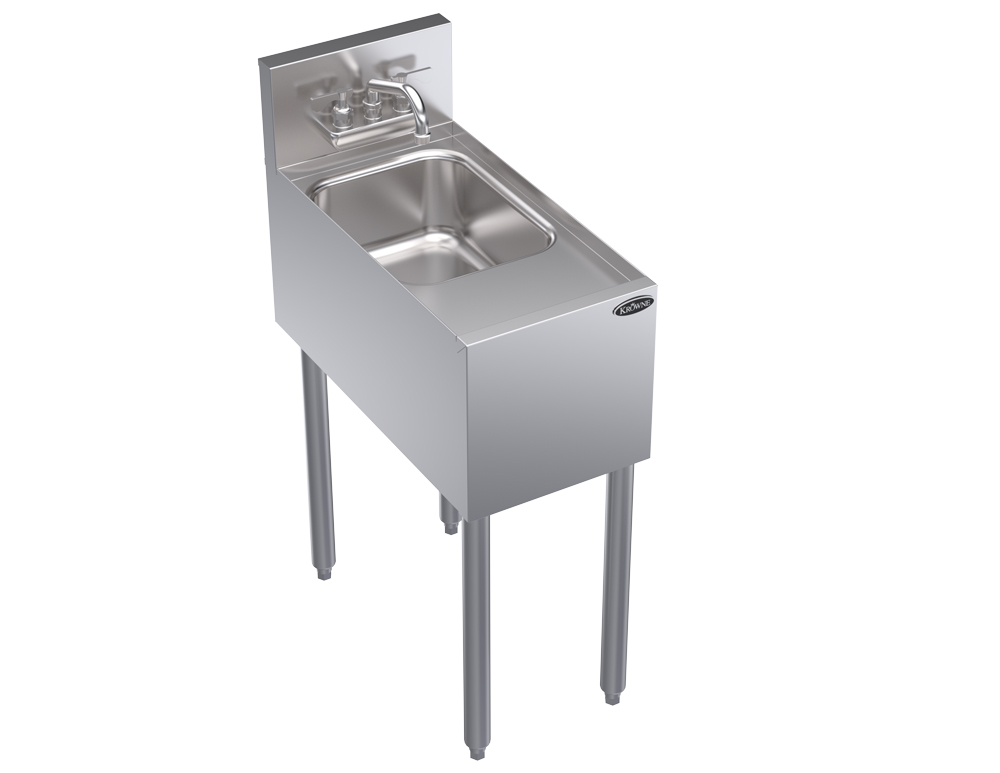 Krowne KR24-1C Commercial Hand Sink w/ 10"L x 12"W x 24"D