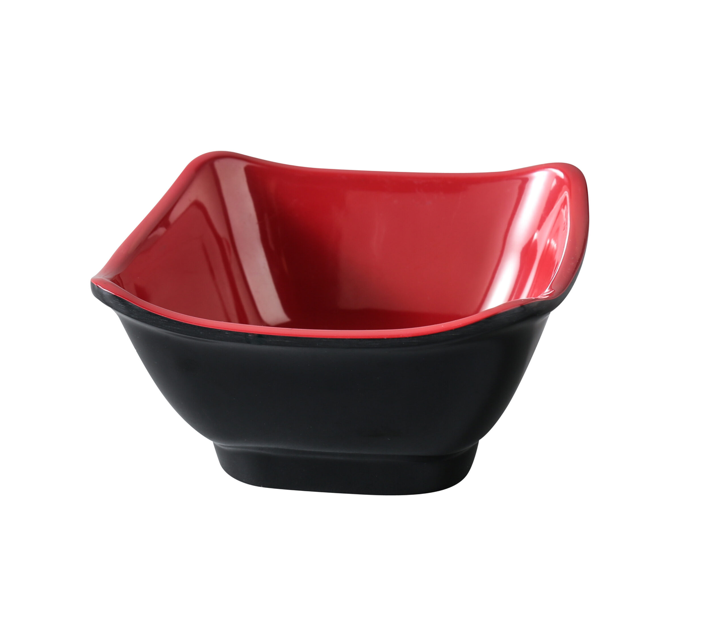 Yanco CR-5450 Two-Tone Bowl 10 Oz. 4-3/4"L X 4-3/4"W X 2-1/4"H