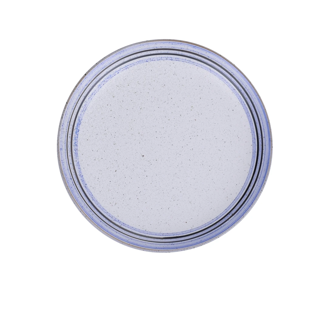 Yanco OC-110 Ocean Plate 10-1/2" Dia. X 1"H Round