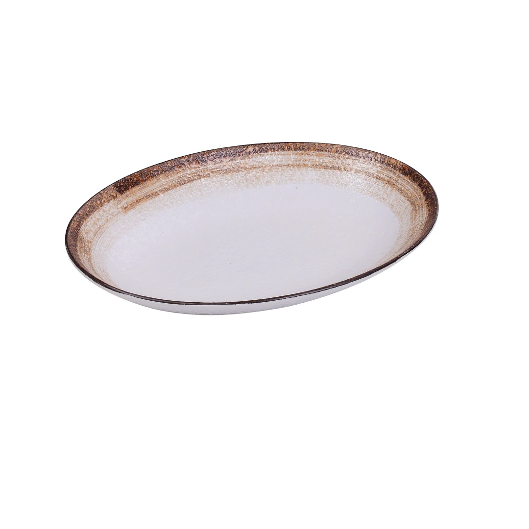 Yanco RO-2914 Rockeye-2 Plate 36 Oz. 14"L X 10-1/2"W X 2"H