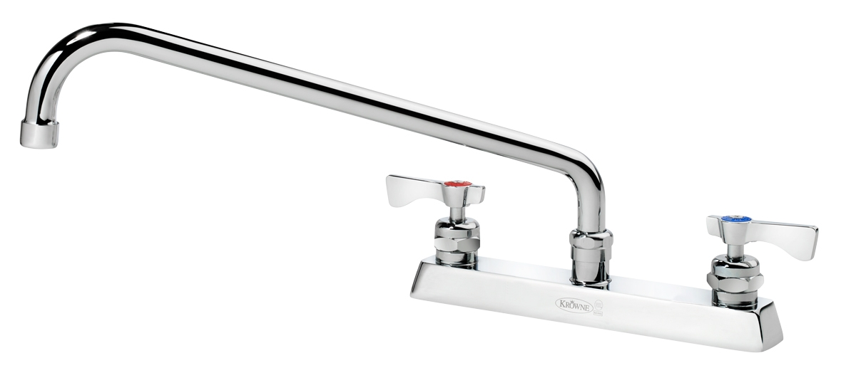 Krowne 15-514L Deck Mount Faucet w/ 14" Swing Nozzl