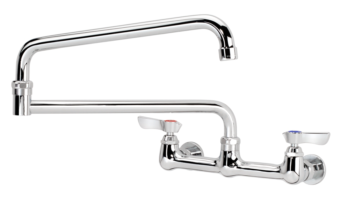 Krowne 12-824L Splash Mount Faucet w/ 24" Double Jointed Swing Nozzle