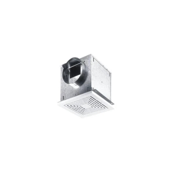 FloAire CFA100FA Ceiling or Wall Mount Utility Ventilator w/ Grill12.75" x 11.75" 100 CFM 1PH 0.12HP 120V Variable Speed
