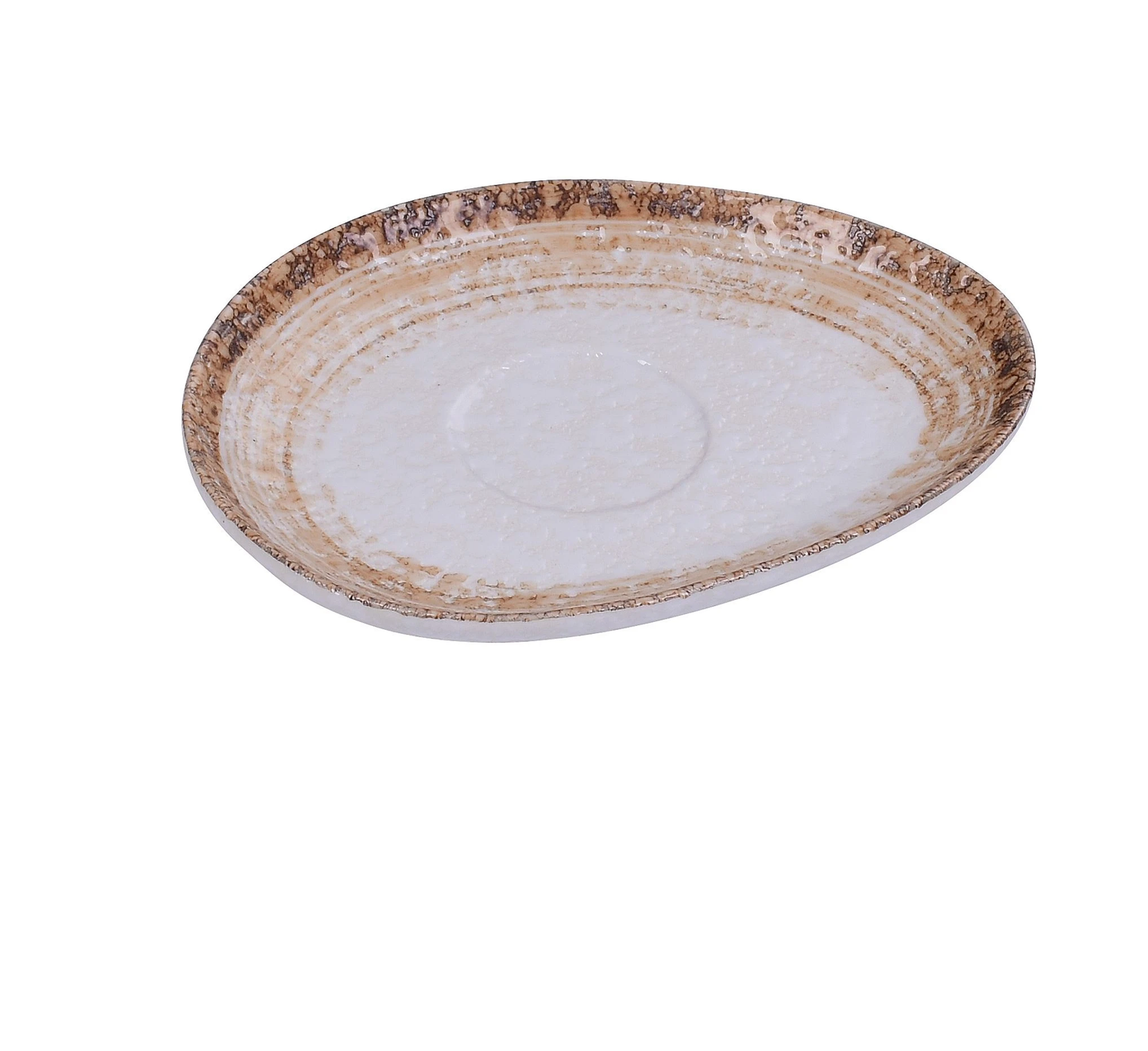 Yanco RO-002 Rockeye-2 Saucer 6"L X 4-1/2"W Oval