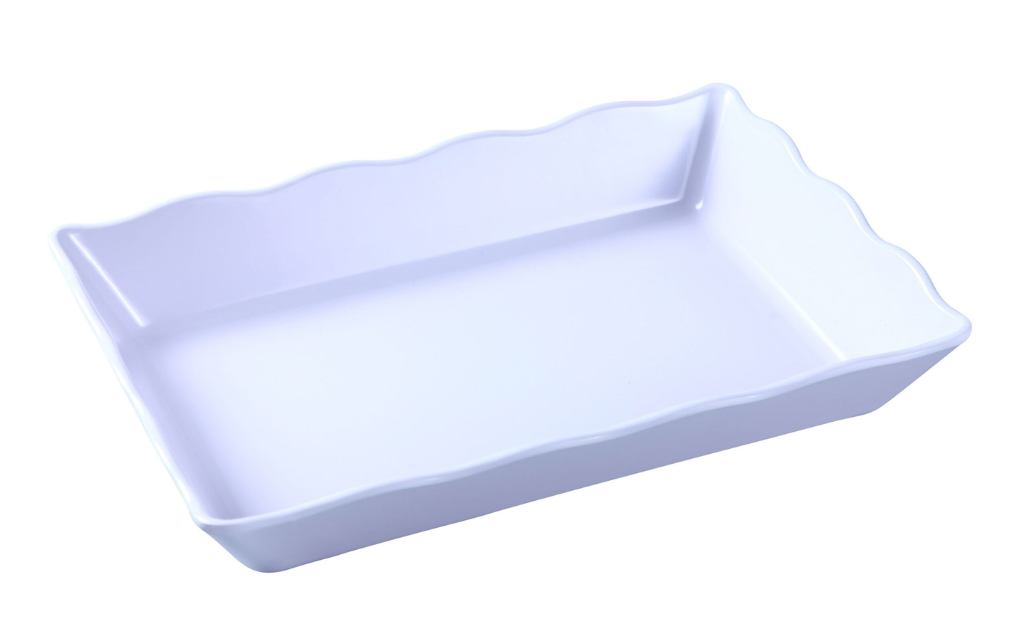 Yanco DC-6114W Serving Tray 14" X 9-1/2" X 2" Rectangular