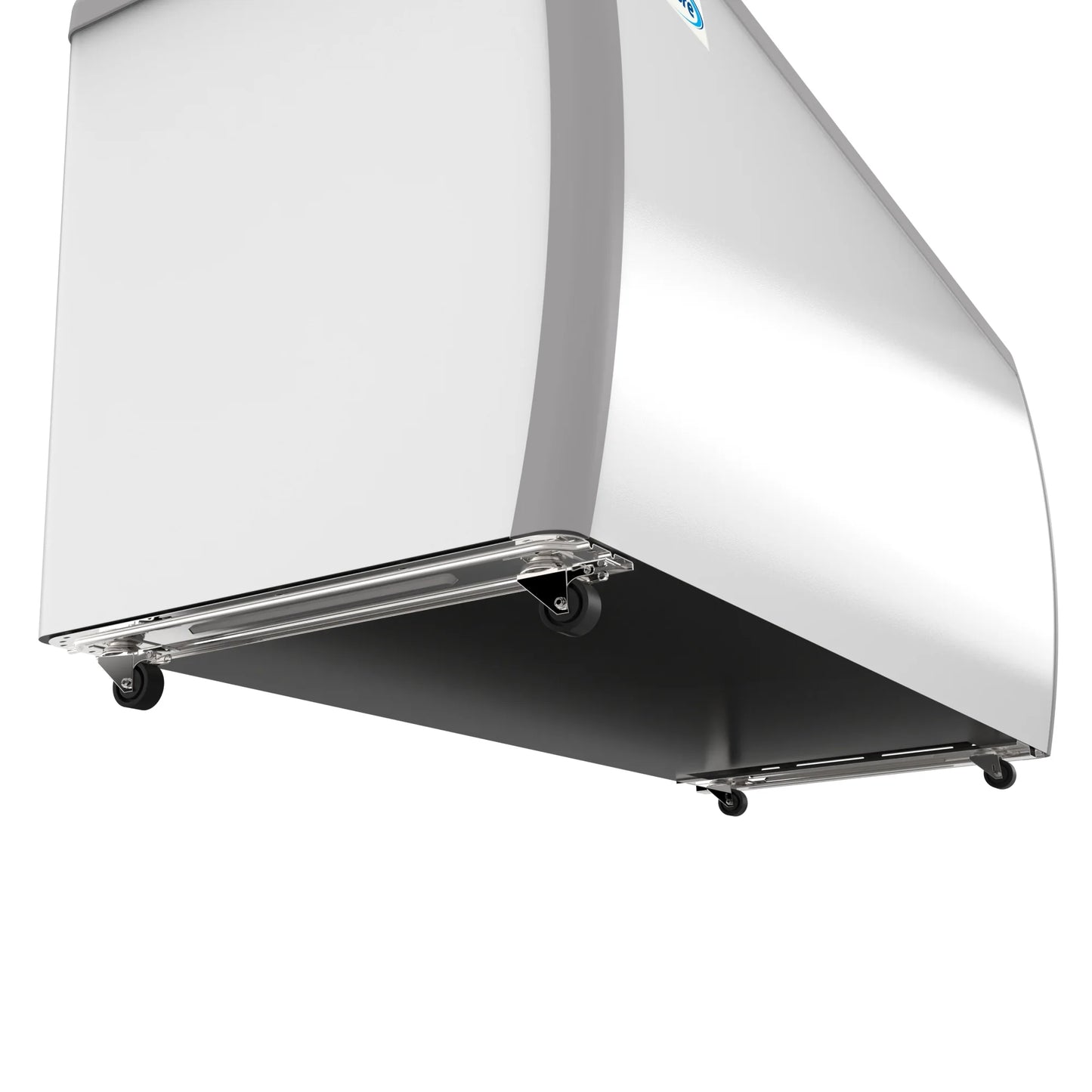 Koolmore KM-ICD-71SD 70 In. Commercial 12 Tub Ice Cream Dipping Cabinet Display Freezer With Sliding Glass Door- 20 Cu Ft.