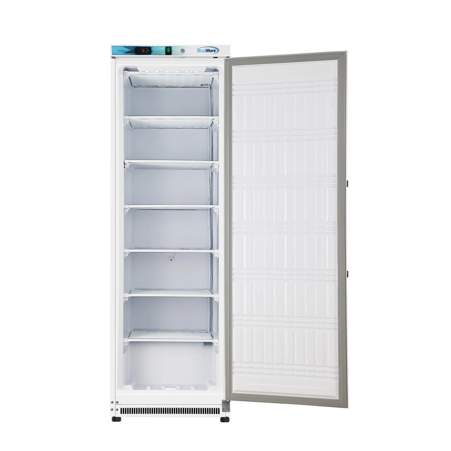 Koolmore KM-FMD12WH Commercial Upright Freezer 23.6"L 12 Cu. Ft. White Manual Defrost