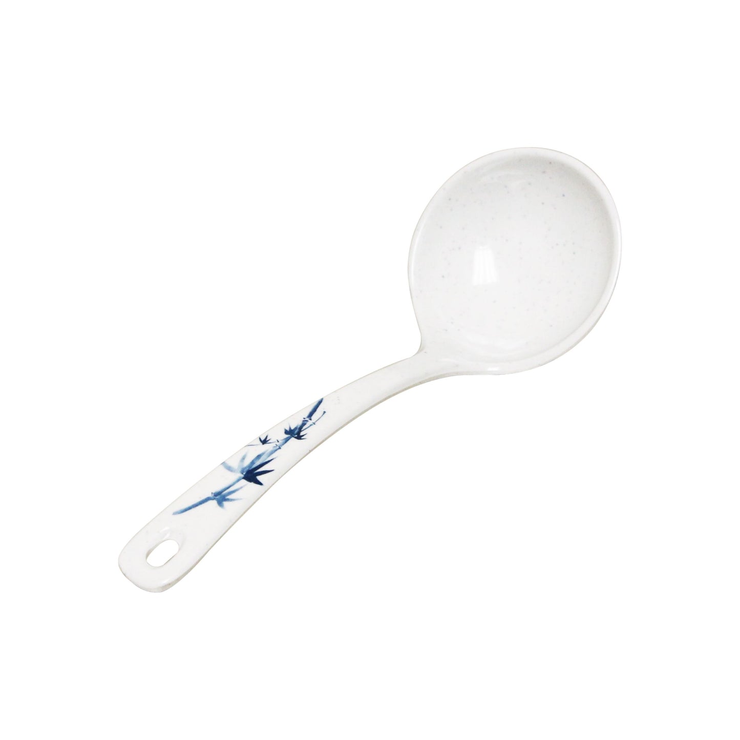Thunder Group 7001BB Blue Bamboo 1 oz. Melamine Soup Ladle - 60/Case