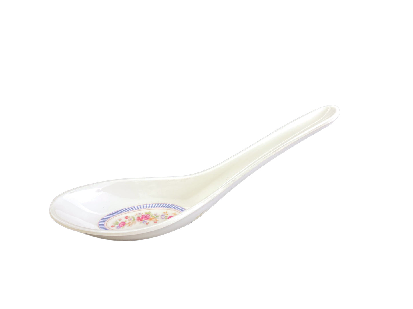 Thunder Group 7003AR 3/4 oz Won Ton Soup Spoon, Melamine