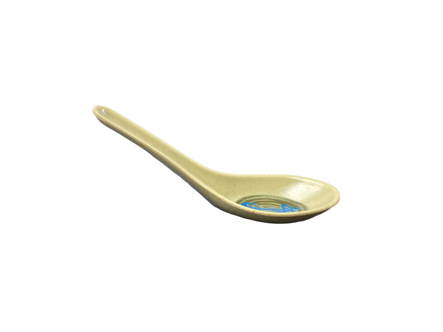 Thunder Group 7003J Wei .75 oz. Melamine Wonton Soup Spoon - 60/Pack