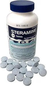 Sanitizer - Steramine Tablets Bottle