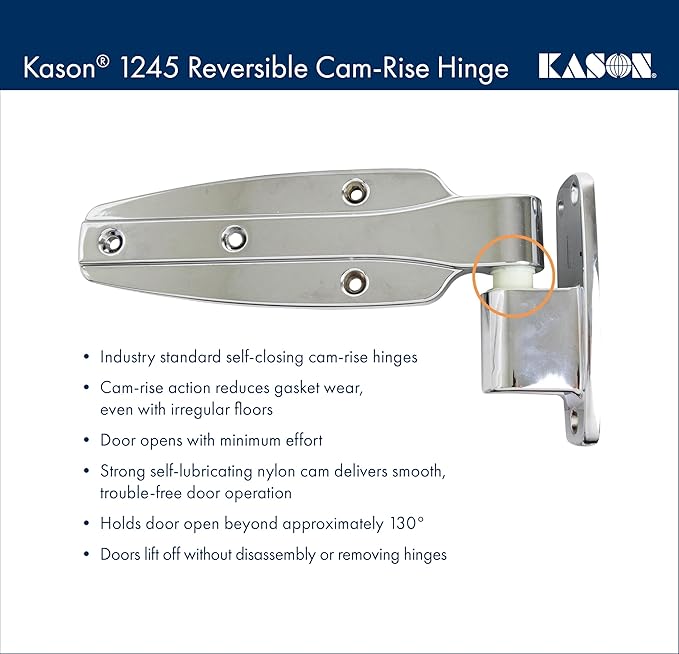 Amerikooler Part 11245000088 HINGE, REVERSIBLE, CAM-LIFT