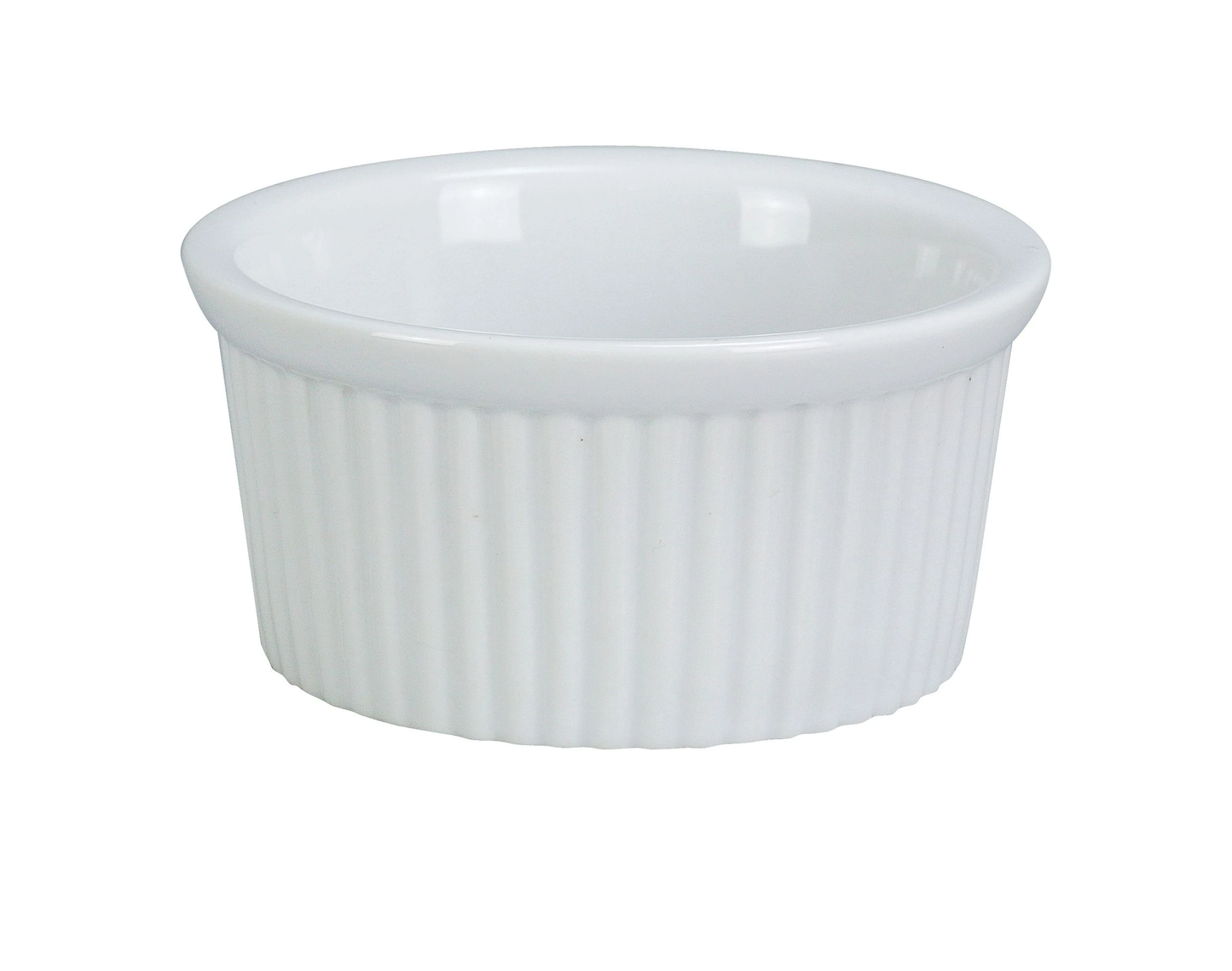 Yanco RK-104 Accessories Ramekin Dish 4 Oz. 3-1/4" Dia. X 1-1/2"H