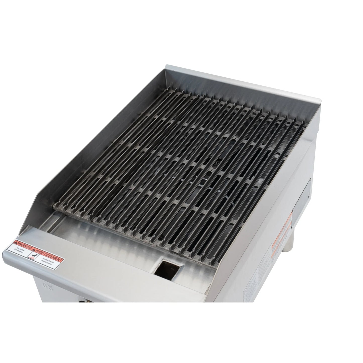 Koolmore KM-GCB1-18M 16" Commercial 1-Burner Charbroiler Natural Gas  - 30,000 BTU